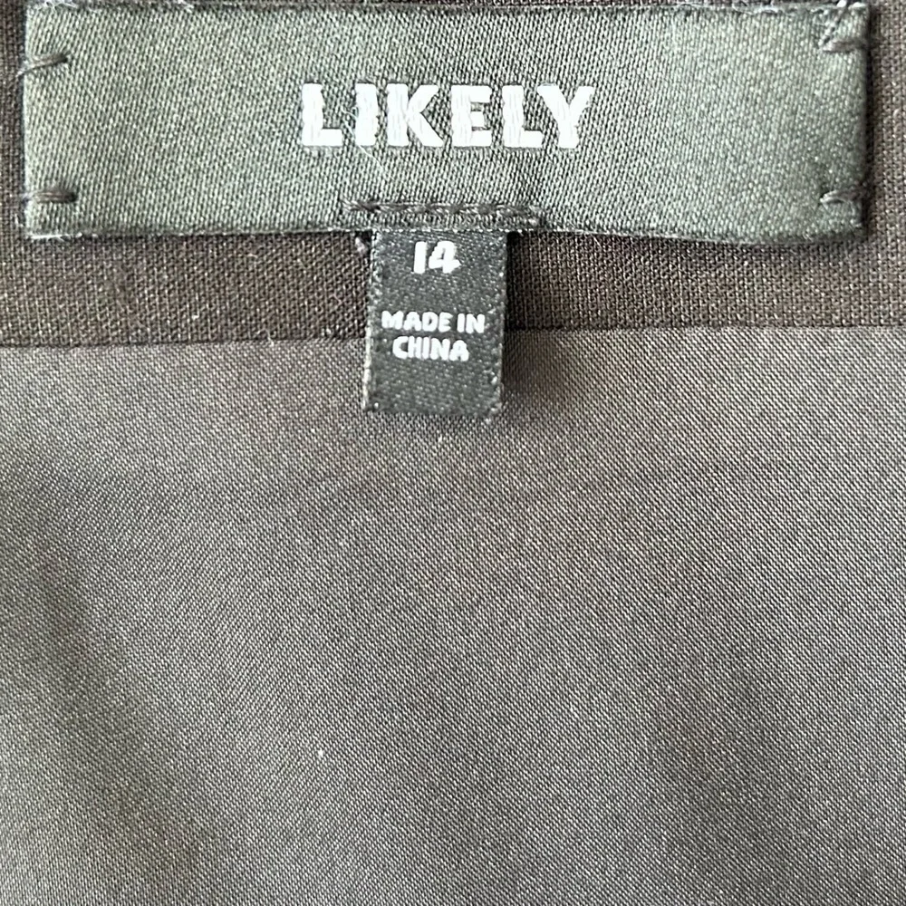 Likely Black Tamarelli Gown Revolve Mermaid Side Cutout Spaghetti Straps Size 14 - Picture 11 of 13